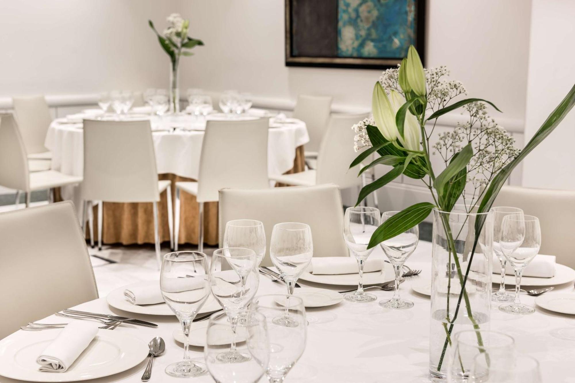 Nh Collection Madrid Paseo Del Prado Hotel Exterior foto The interior of the restaurant