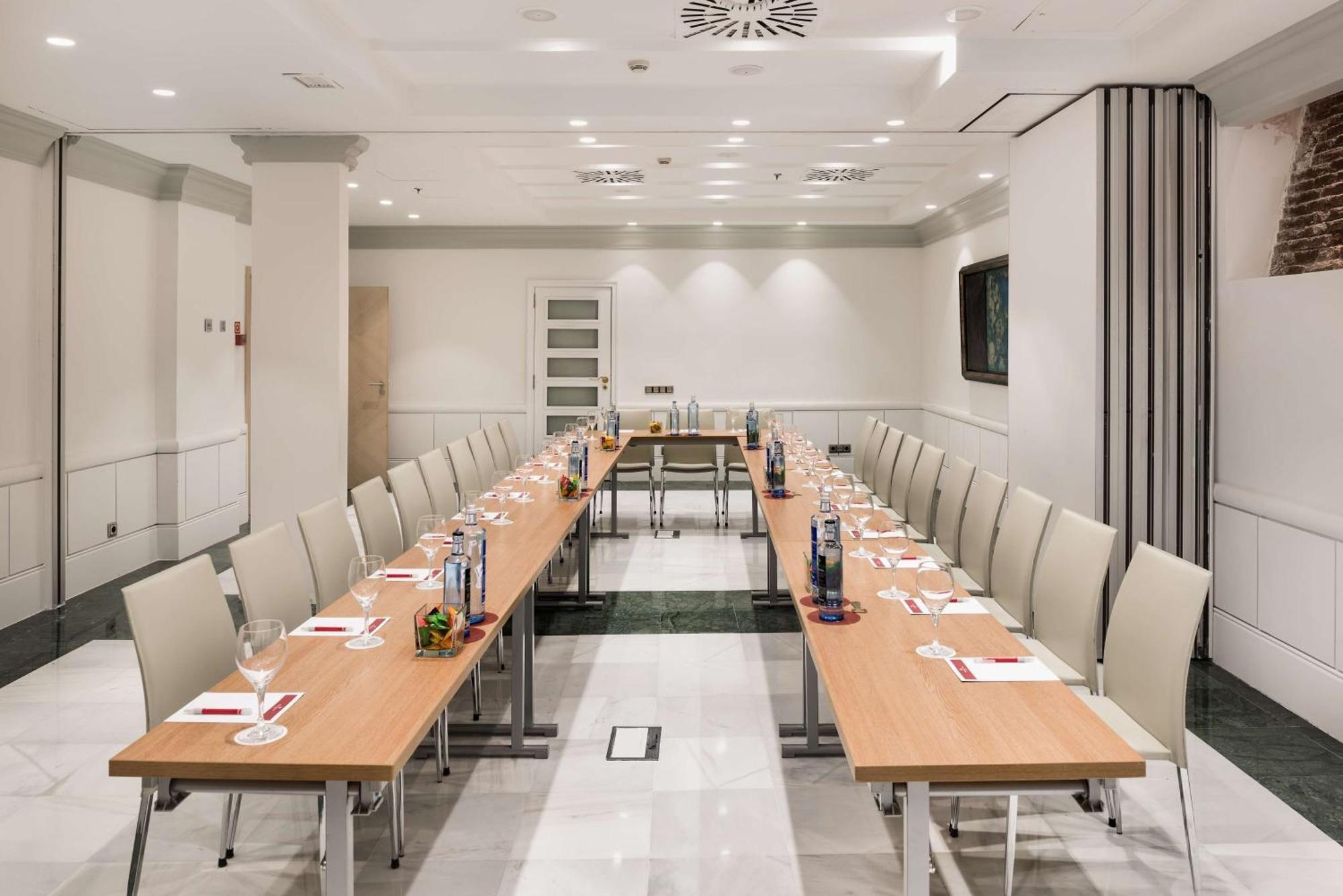 Nh Collection Madrid Paseo Del Prado Hotel Exterior foto Meeting room