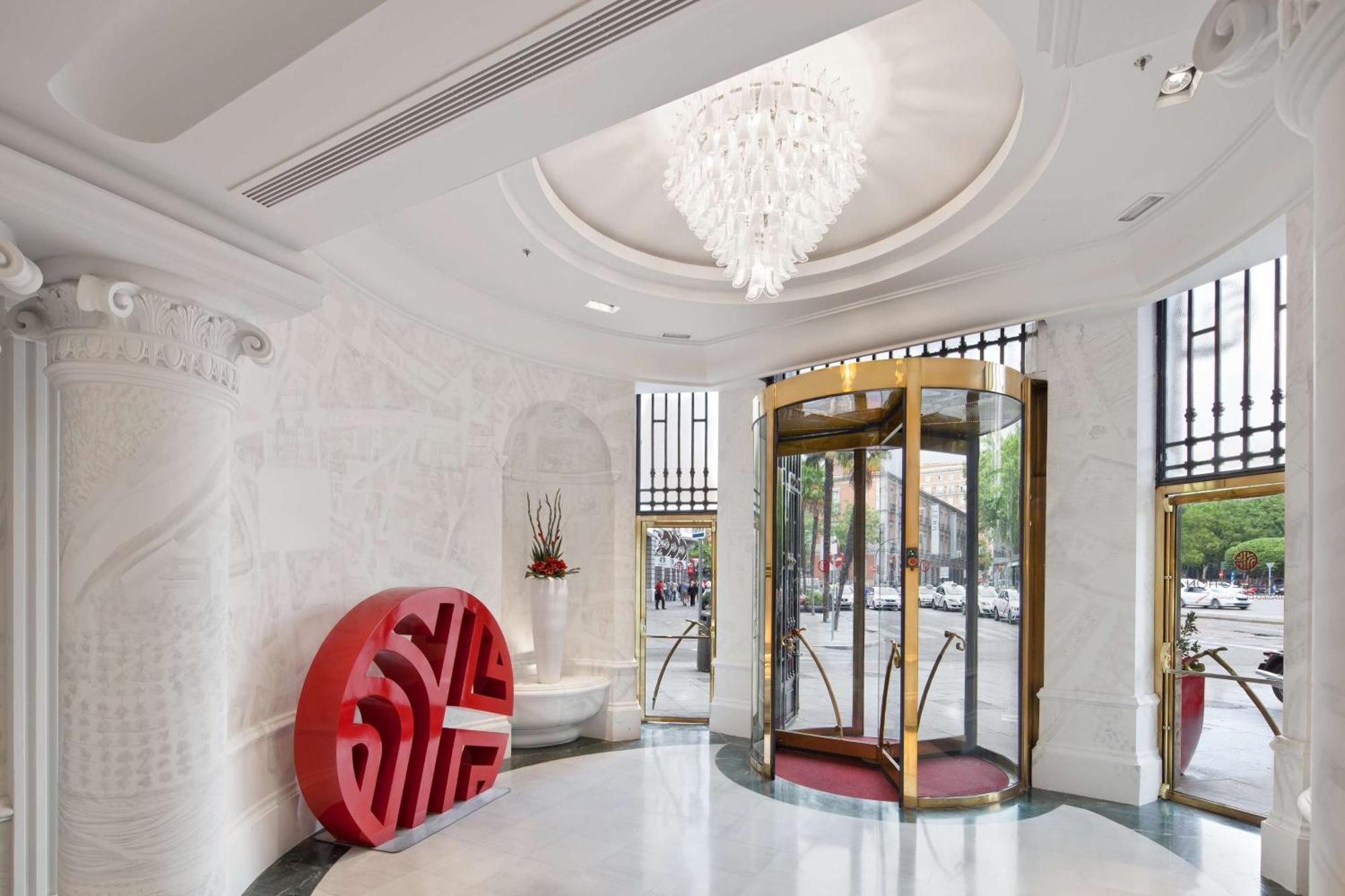 Nh Collection Madrid Paseo Del Prado Hotel Exterior foto Entrance