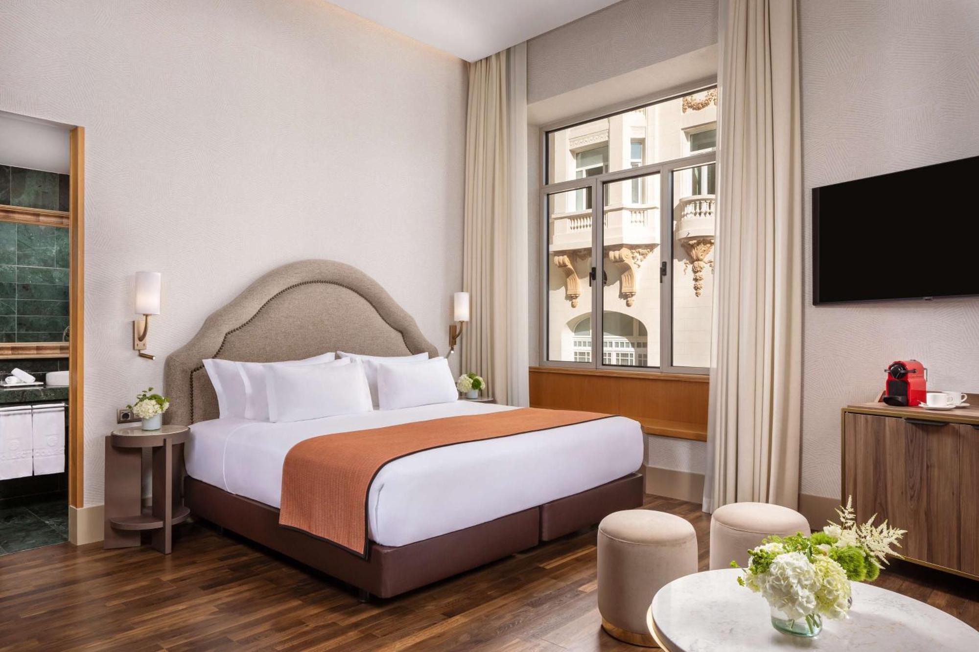 Nh Collection Madrid Paseo Del Prado Hotel Exterior foto Deluxe Room