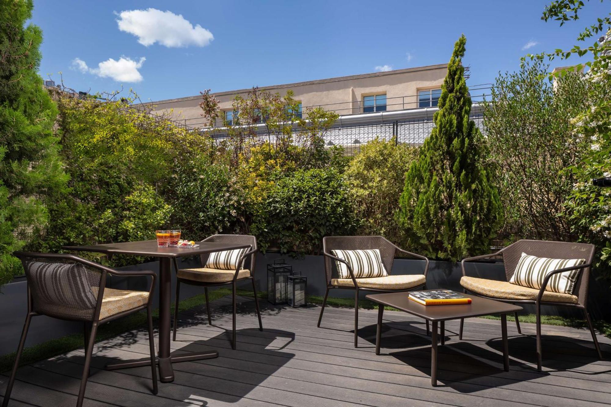 Nh Collection Madrid Paseo Del Prado Hotel Exterior foto The garden