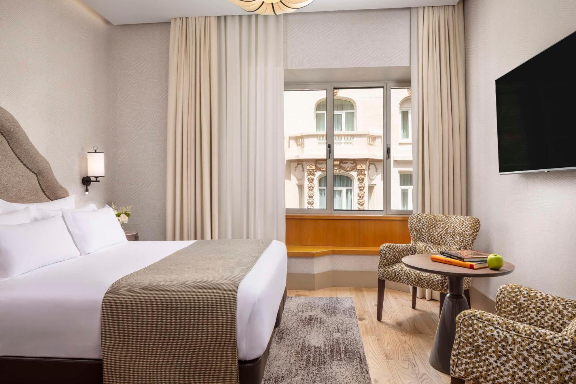 Nh Collection Madrid Paseo Del Prado Hotel Exterior foto Deluxe room